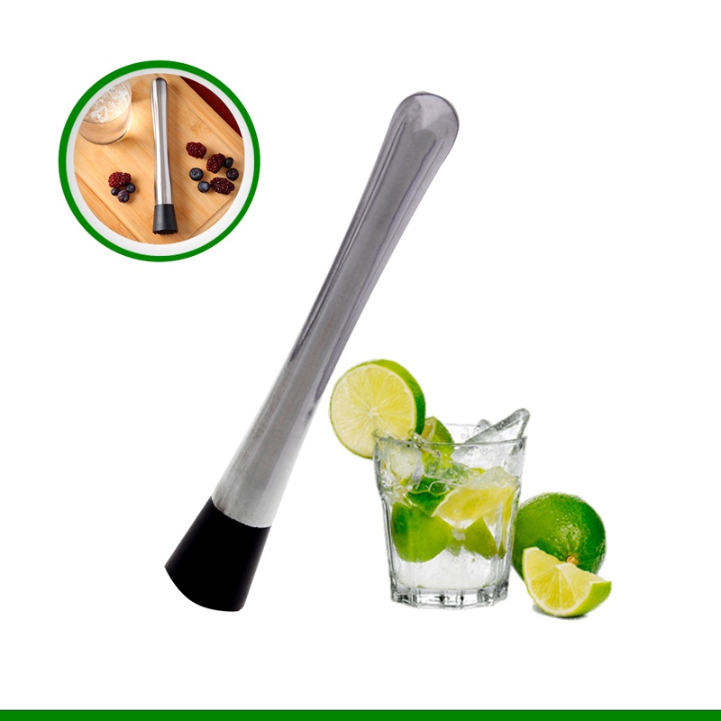 Macerador Socador de Caipirinha Para Drinks e Cozinha Inox