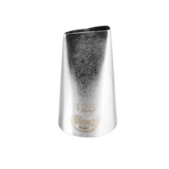 Bicos Para Confeitar - Pétala - Aço Inox - Nº125 - 1 unidade - Cromus Allonsy - Rizzo