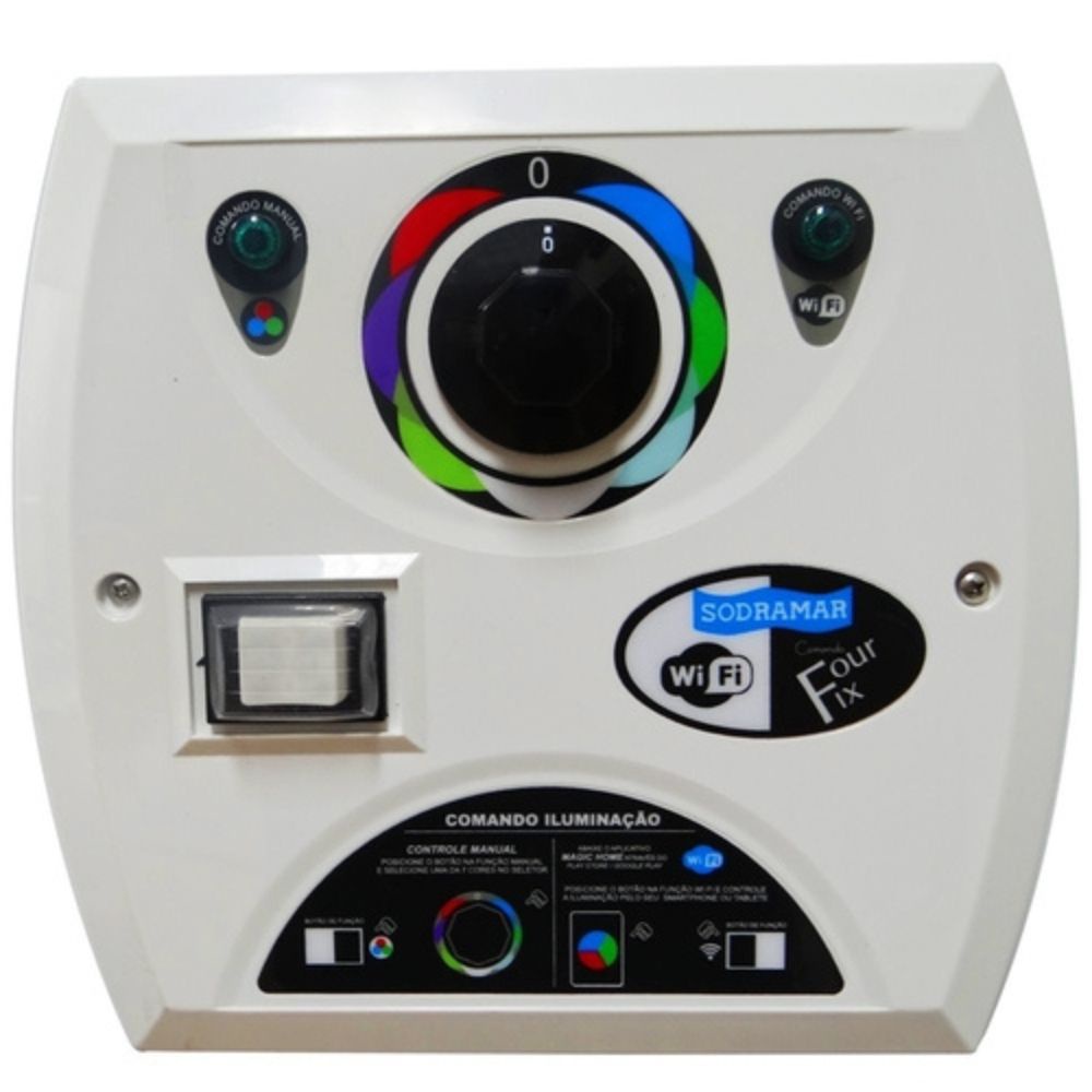 Driver Comando Four Fix P/ Led C/ Wifi 60w Sodramar Led P/ Piscina