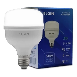 Lâmpada Led Bulbo 50w E27 6500k Bivolt ELGIN