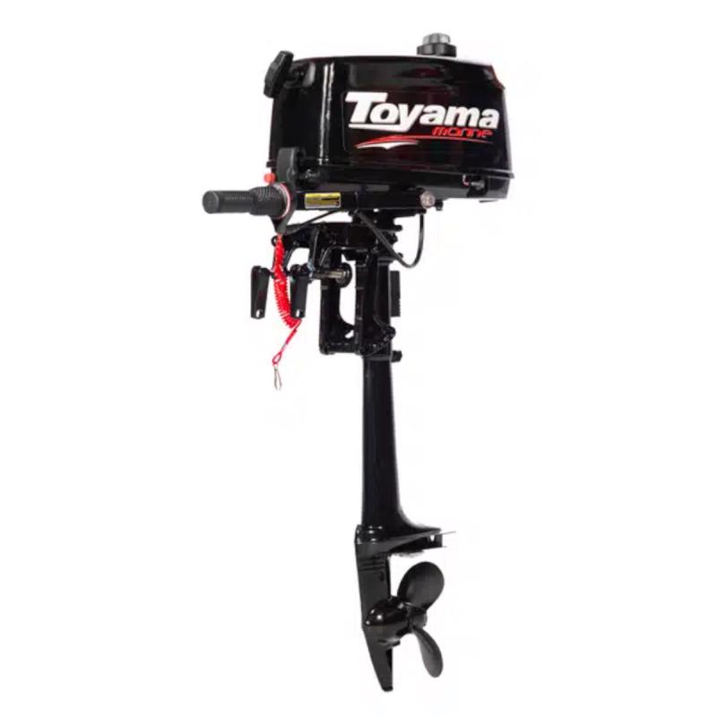 Motor de Popa 2.6HP 2 Tempos a Gasolina 750-014 TOYAMA em Oferta na Shopee