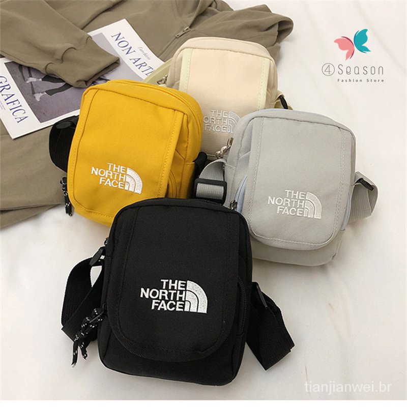 Voc The North Face Read Stock Korean Sling Bag Messenger Crossbody Moda Todas As Partidas Mulheres Lona Mini Embreagem Esporte