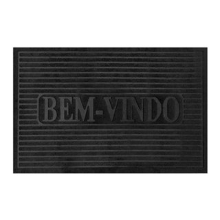 Tapete De Porta Decoração Capacho Bem Vindo Feltro Tecido Original Camesa