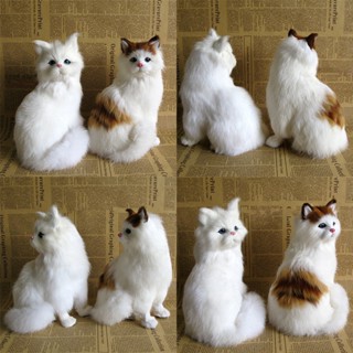 20cm Simulação Mini Gato Fofo Brinquedos De Pelúcia