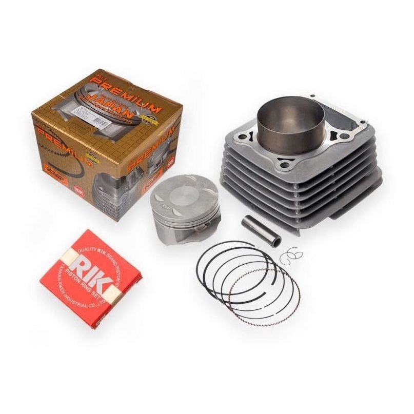 Kit Premium Cilindro Pistao Kmp Anel Rik Cbx Xr 250 P/ 290cc