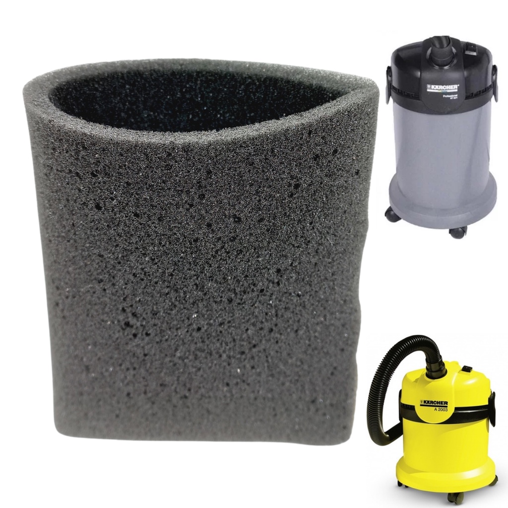 Filtro Permanente Espuma Aspirador Karcher 2003 20/1 Limpeza