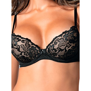 Sutiã com Aro e Bojo Push Up Demillus 69003 em Oferta na Shopee