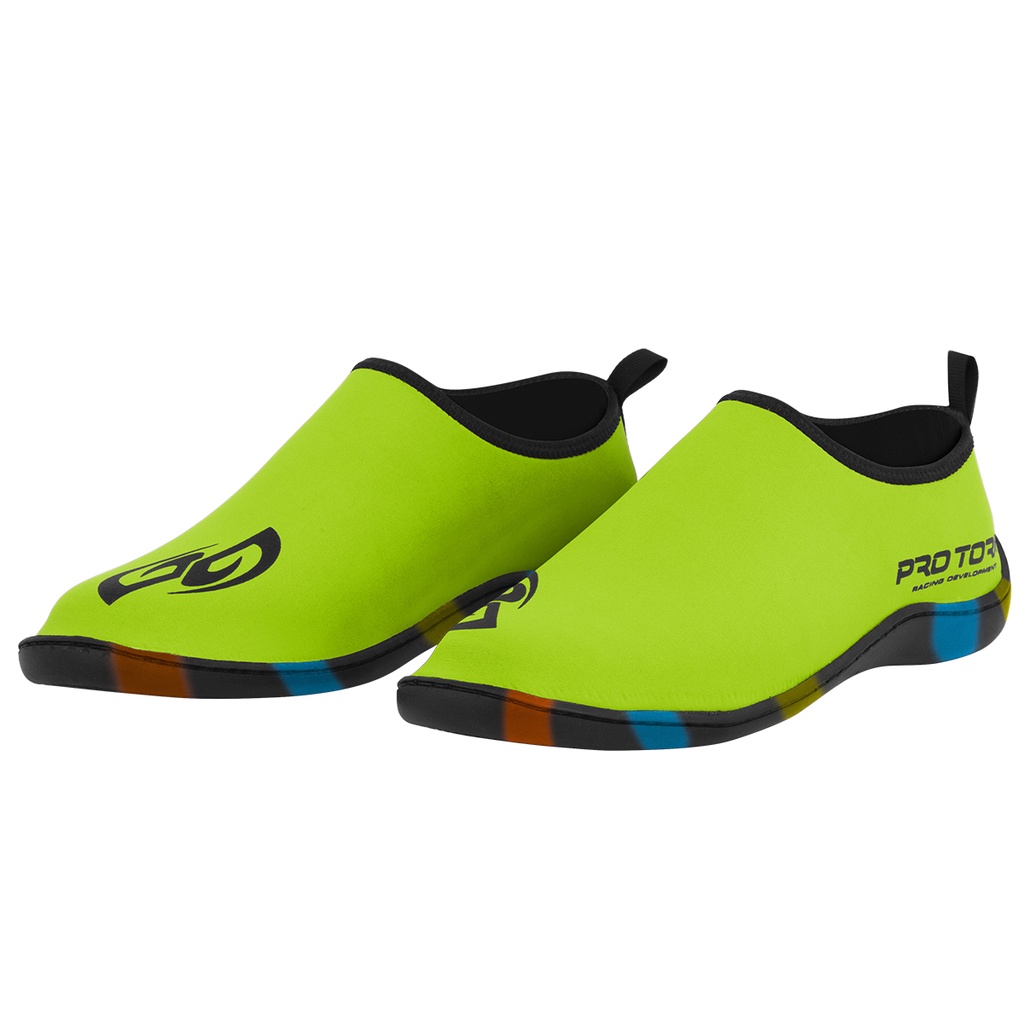 Sapatilha Aquática Infantil Pro Tork Neoprene com Sola Colorida