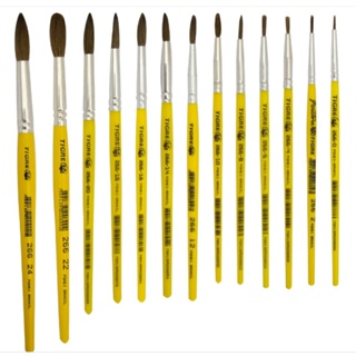 Kit Pincel Redondo 266 Tigre 12 Uni em Oferta na Shopee