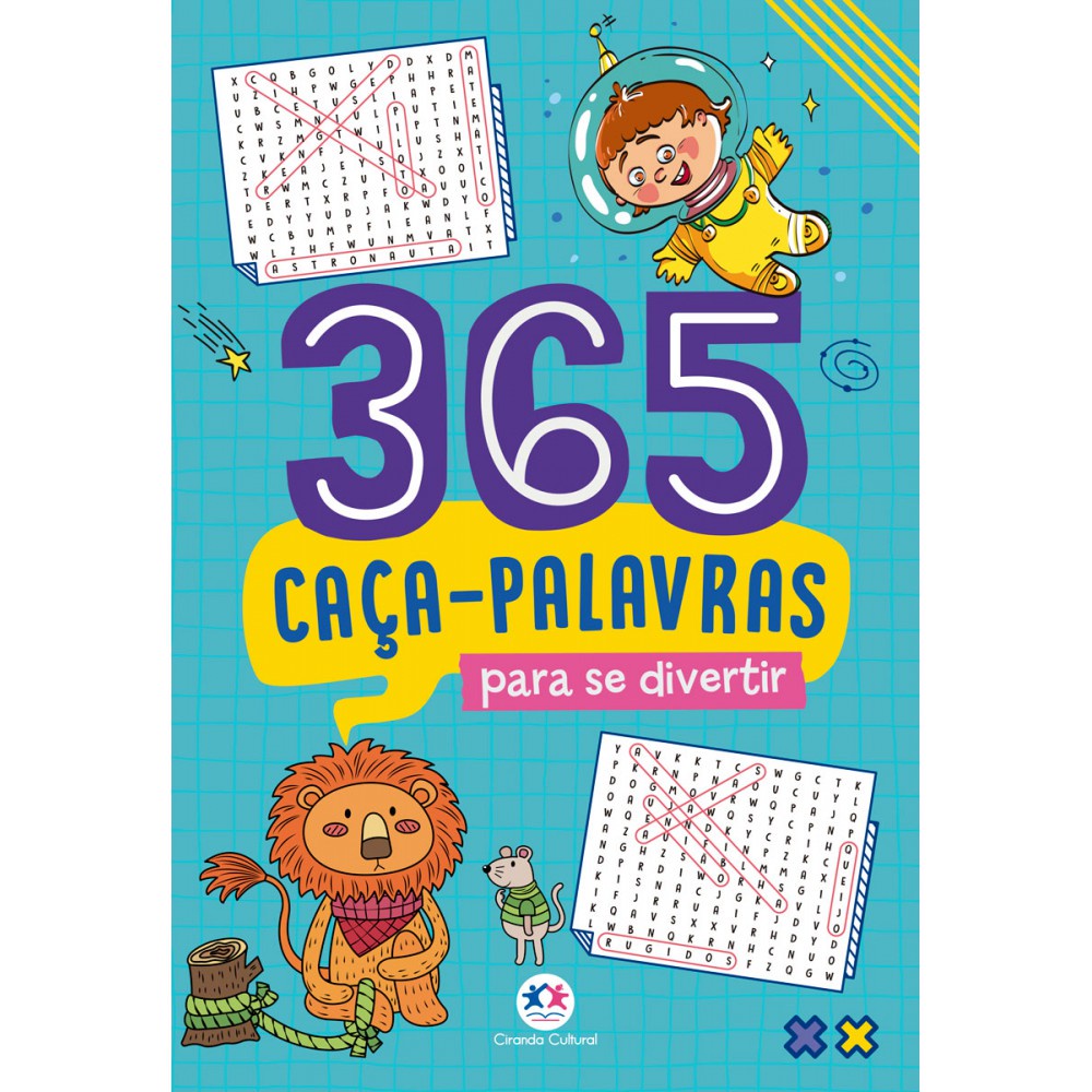 Livro 365 caça-palavras para se divertir em Oferta na Shopee