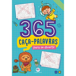 Livro 365 caça-palavras para se divertir