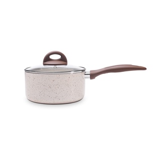 Panela De Indução Com Tampa Ceramic Life Brinox Granada 1,55 Litros Ø 18 cm Vanilla em Oferta na Shopee