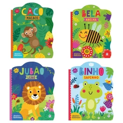 Kit 4 Livros Infantis - Coleção Leia com Alegria