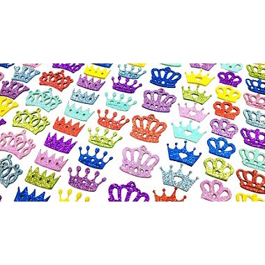 50 Adesivos Coroa Pet Piercings Cães E Gatos Pet Shop Fêmea