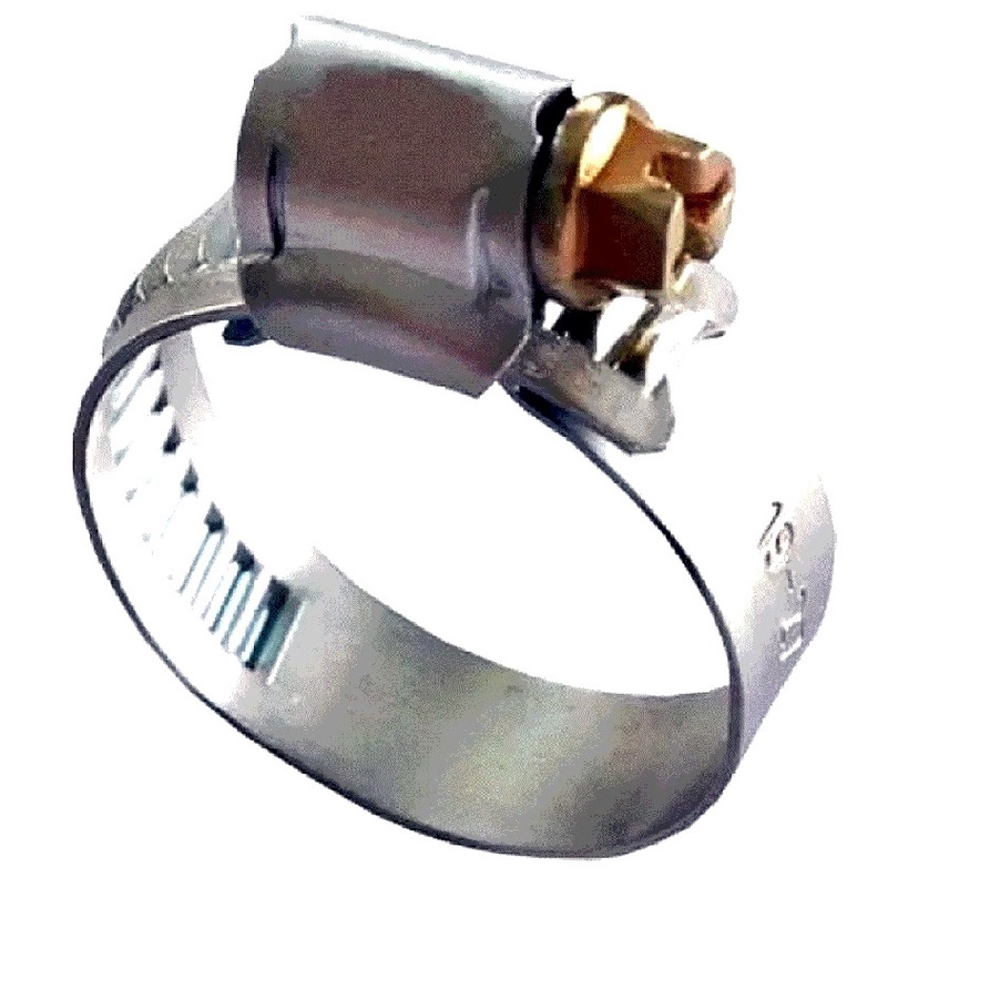 Abraçadeira de Metal Aço Carbono Rosca Sem Fim 9mmX0,7mm 13-19mm 1/2x3/4