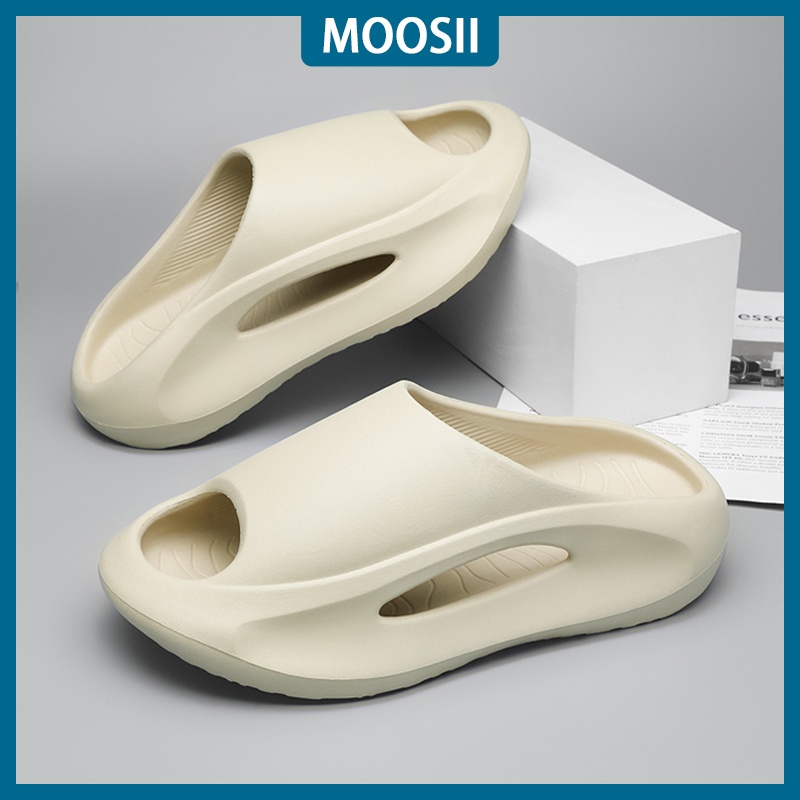 Moosii Chinelos masculinos Sandálias Casal Moda Antiderrapante Sapatos de Praia C0203 tamanho 38-45