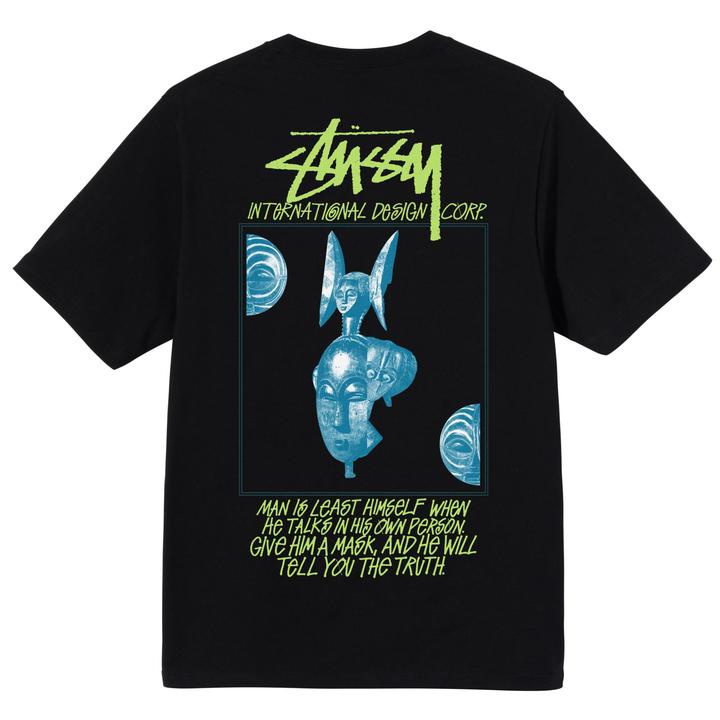 Camiseta Masculina Stussy Logo Print Camisa De Manga Ancha Moda Para Hombres Y Mujeres