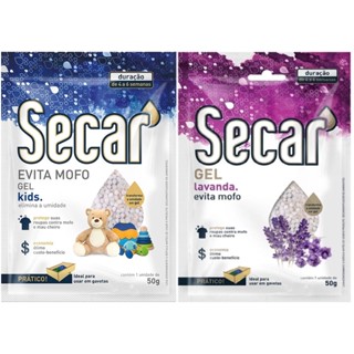 Desumificador Evita Mofo Secar Gel 50g Closet Armario Gaveta