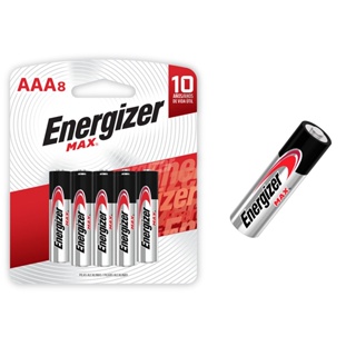Pilha Alcalina AAA MAX Energizer Bateria 3A Palito 8 unidades em Oferta na Shopee
