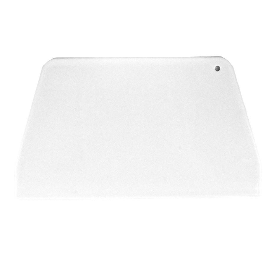 Espátula Raspadora - Branco - 25,3x14,3Cm - Plástico - 1 unidades - Cromus Allonsy - Rizzo em Oferta na Shopee