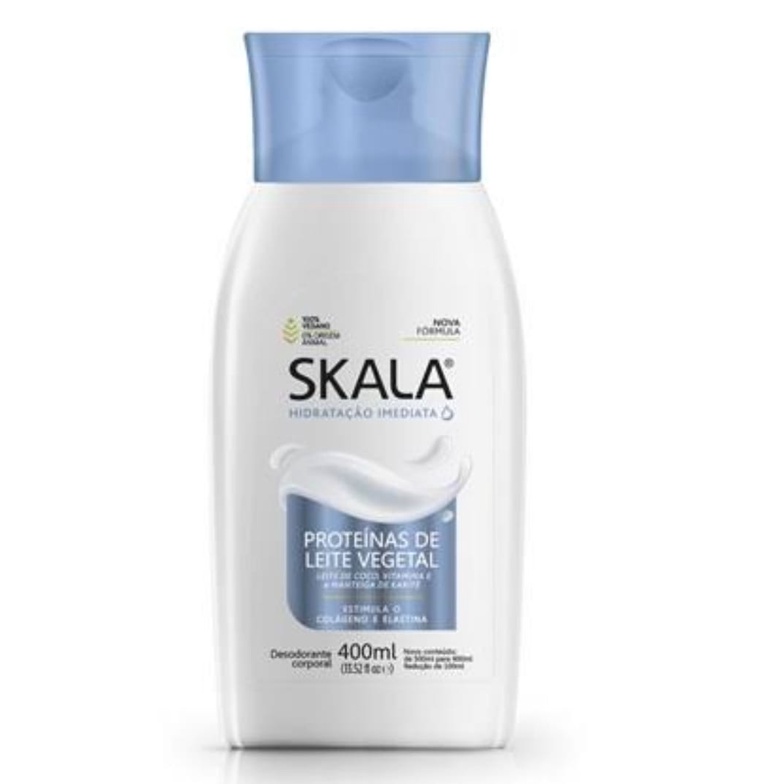 Hidratante Corporal Skala Proteínas de Leite Vegetal 400ml Estimula o Colágeno e Elastina 100% Vegano