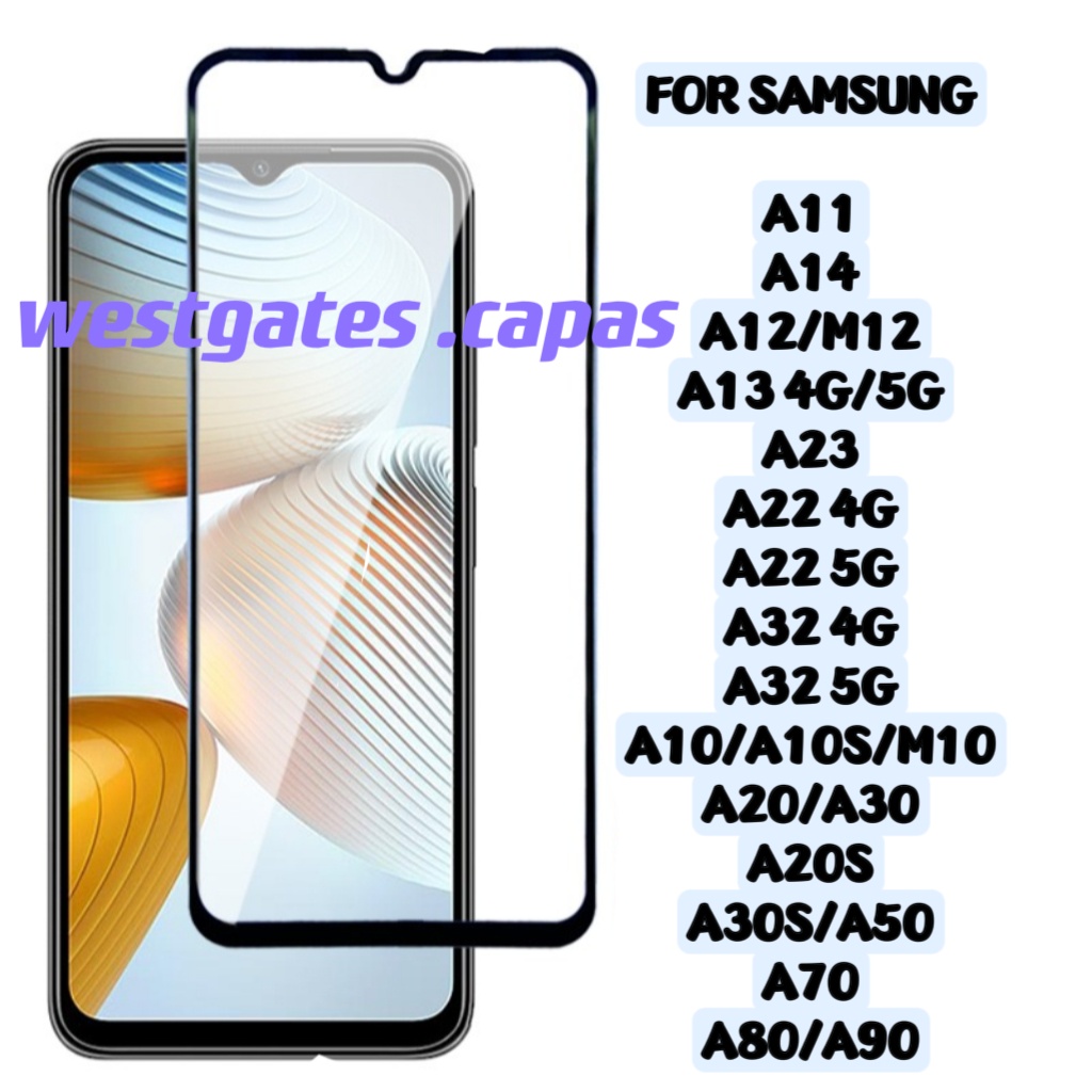 Pelicula 3D Vidro Compativel Samsung A11 A14 A12/M12 A13 4G/5G A23 A22 4G A22 5G A32 4G A32 5G A54