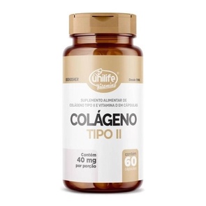 Colageno Tipo 2 Vitamina D 60 Capsulas 40mg - Unilife