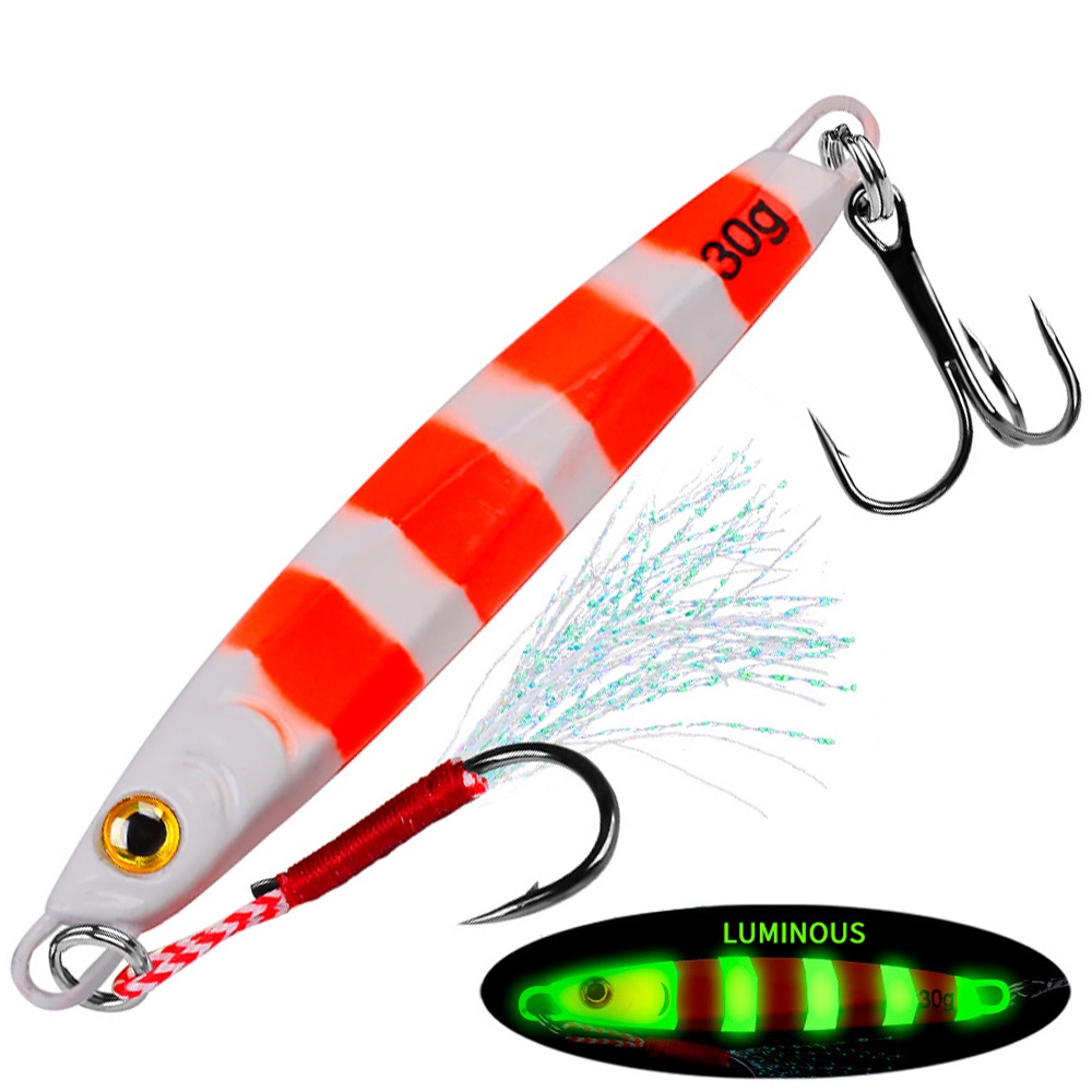 Isca Lápis De Afundar 7g-30g Metal Jig Giratória Truta Cavala Micro De Pesca No Mar Artificial Dura De Robalo