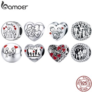 Bamoer Silver Série Família 925 Estilos Múltiplos Disponíveis Pulseira E Colar De Faça-Você-Mesmo SCC2494