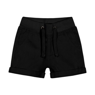 Bermuda Infantil Masculina Sarja Trick Nick Preto