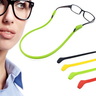 Antiderrapante Óculos Cordas Elásticas Esportivas Cordões De Acessórios Ajustáveis Mutilcolor