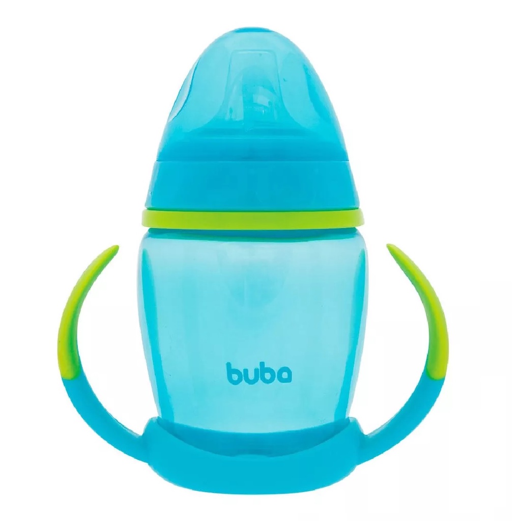 Copinho Infantil C/ Alça Removível 250 Ml Bico Silicone Buba
