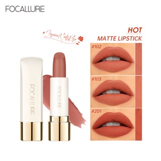 Batom Focallure Natural Efeito Fosco De Alta Pigmentação À Prova D 