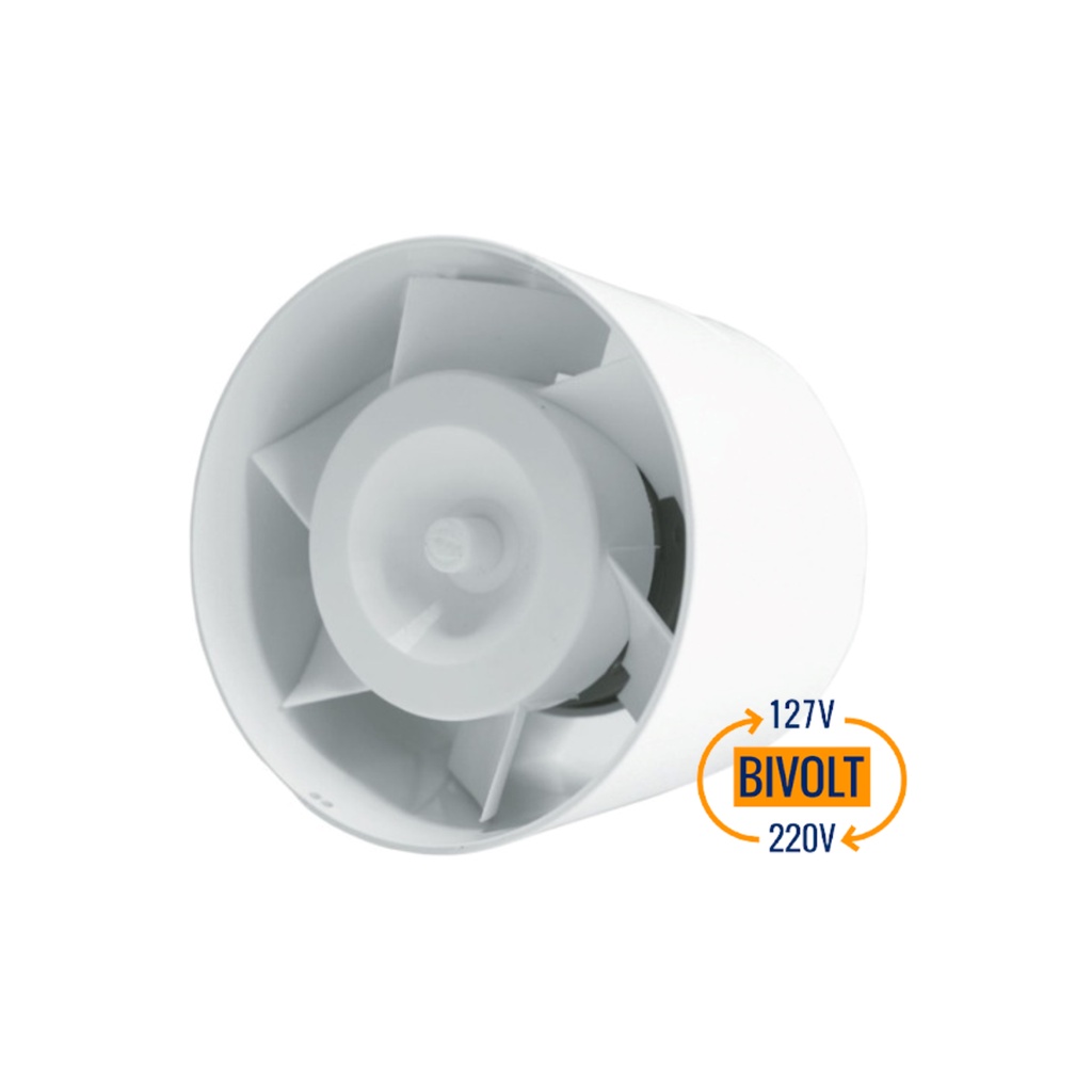 Exaustor Cultivo Indor Grow Estufa 100mm Bivolt 95m³/h