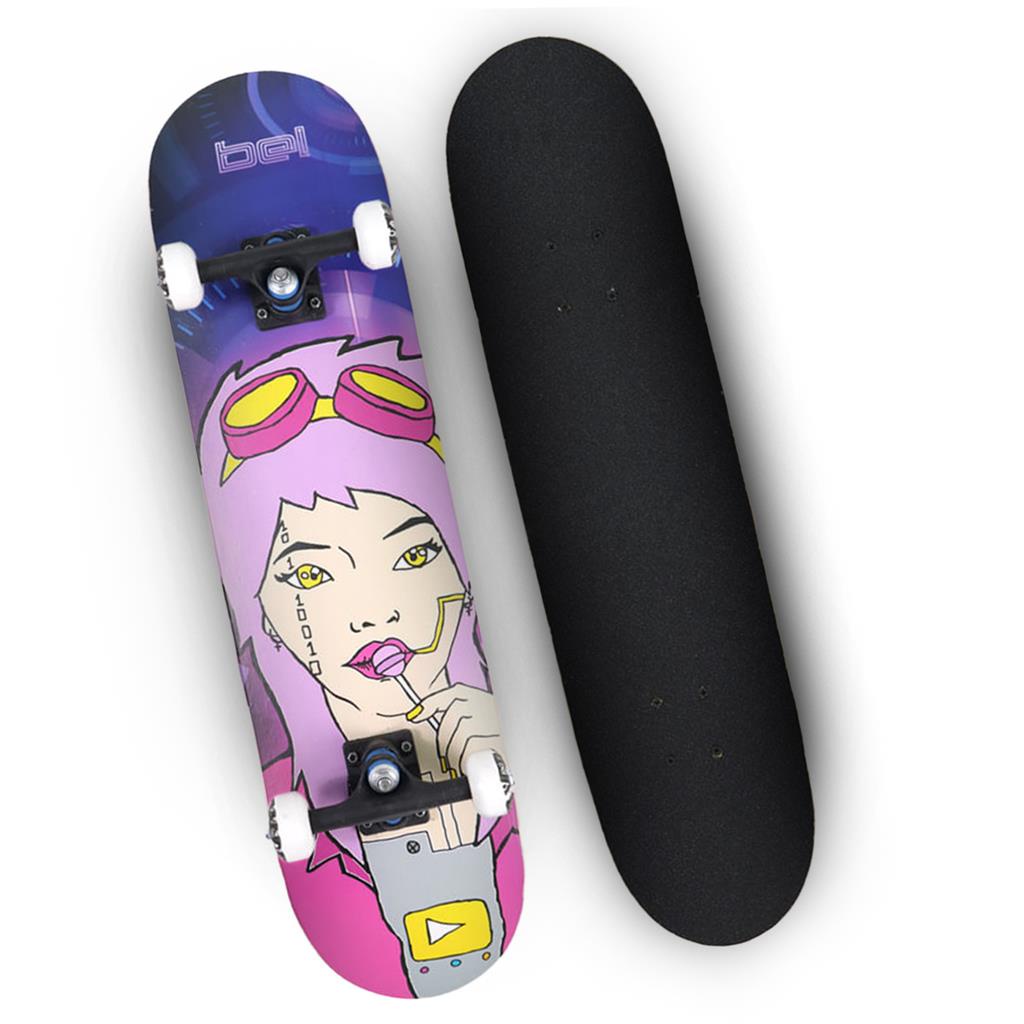 Skateboard Skate Semi-Profissional Montado - Bel 402000