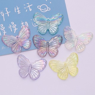 1PCS Jibbitz Desenho Animado Criativo " Borboleta " Sapato De Fivela De Bricolage
