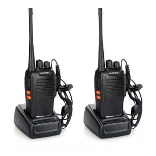 Kit 2 Radios Walk Talk Baofeng 777s Comunicador 16 Canais