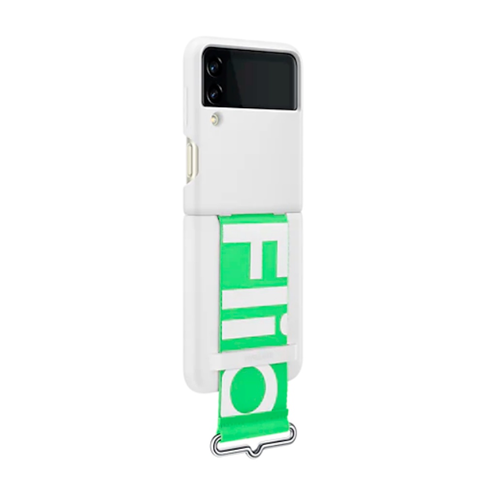 CAPA SAMSUNG GALAXY Z FLIP 3 SILICONE - BRANCO