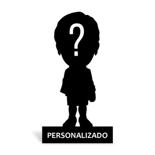Totem Médio Boneco Personalizado 14cm + Base em Oferta na Shopee