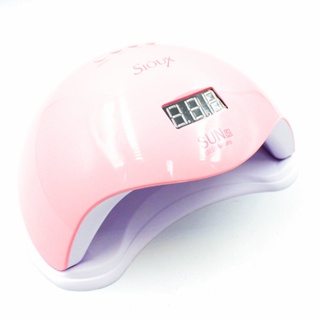 Cabine Sioux Rosa Modelo Sun 5 Led/uv 48w Bivolt Manicure Esmaltação Alongamento Em Gel em Oferta na Shopee