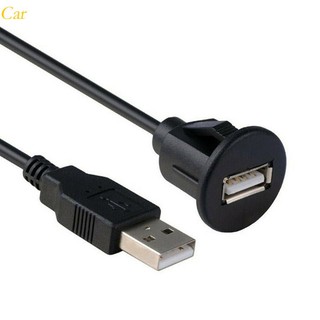 Carro Para SUV Instalação Do Painel Controle Usb 2.0 Extensão Tomada Fêmea Linha Única Waterp