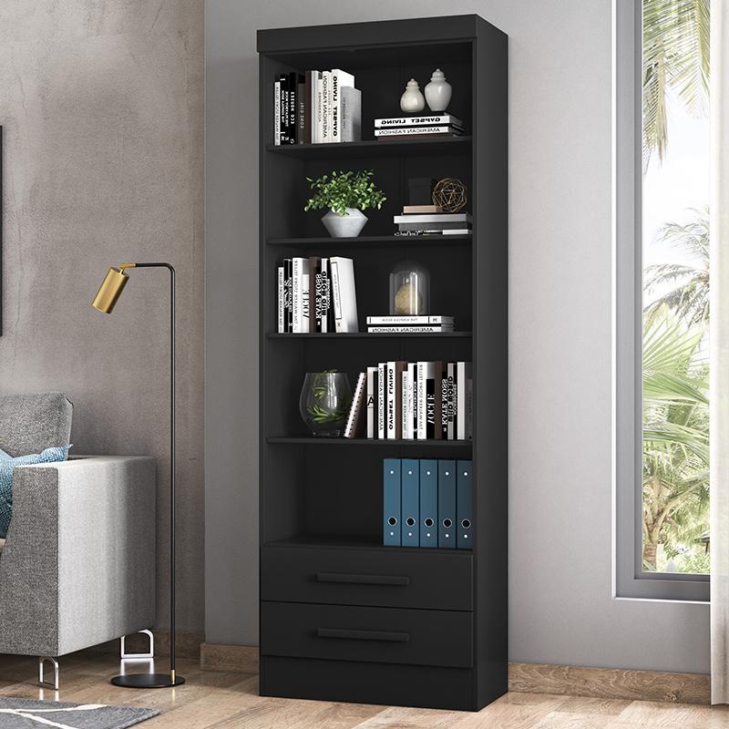 Livreiro 3420 com 2 Gavetas e 5 Prateleiras em Oferta na Shopee