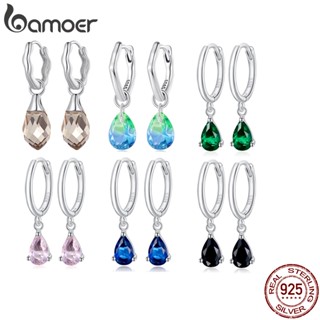 Bamoer 925 Silver Luxury Drip Earbuckles Com 6 Tipos De Brincos Jóias De Moda Para Presentes Femininos