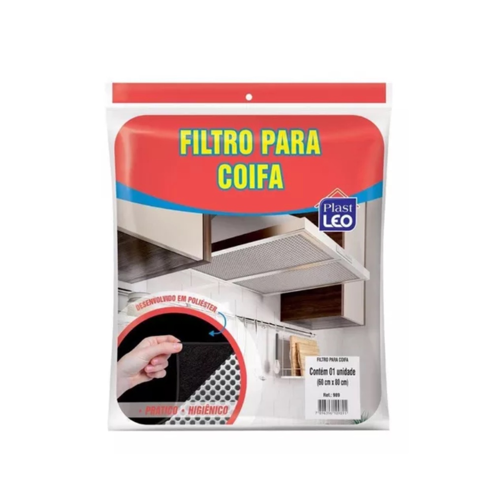 Filtro Para Coifa Universal 2 Peças plastleo