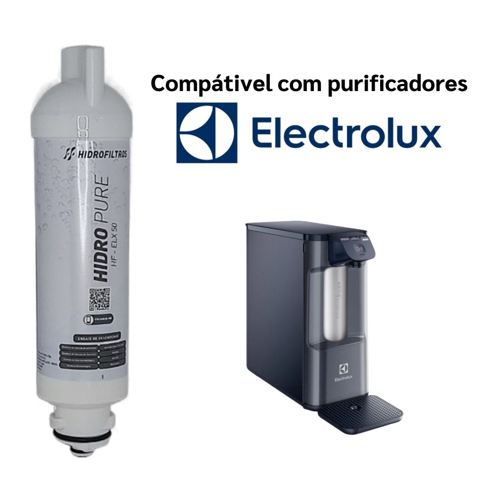 Refil Purificador Electrolux Acqua Pure PE12A PE12B PE12G PE12V Compatível