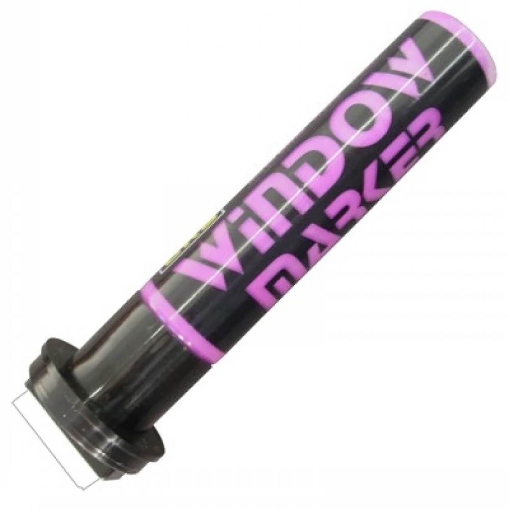 Caneta Window Marker CKS Ch-610 (p/ Vidro) Roxo Fluor.