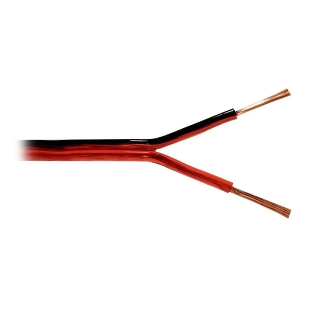 10 Metros Fio Som Automotivo Alto Falante  Bicolor 0,75mm