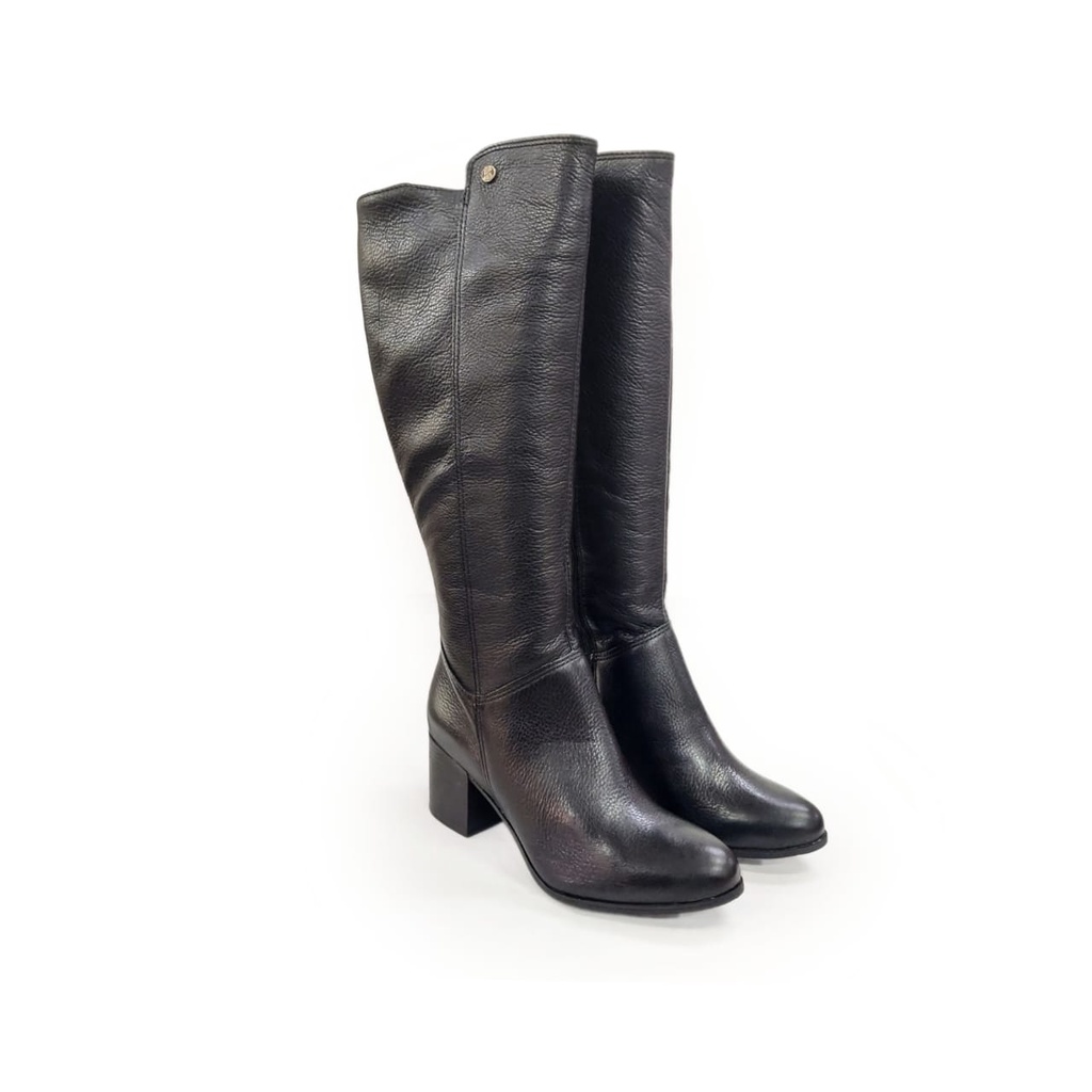 Bottero Bota Cano Longo 100% em Couro Salto 6 cm Ref. 346903 | Produto Original
