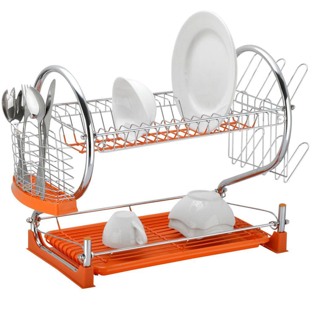 Escorredor de Louça Benoá 960399 Aramado Cromado em Oferta na Shopee