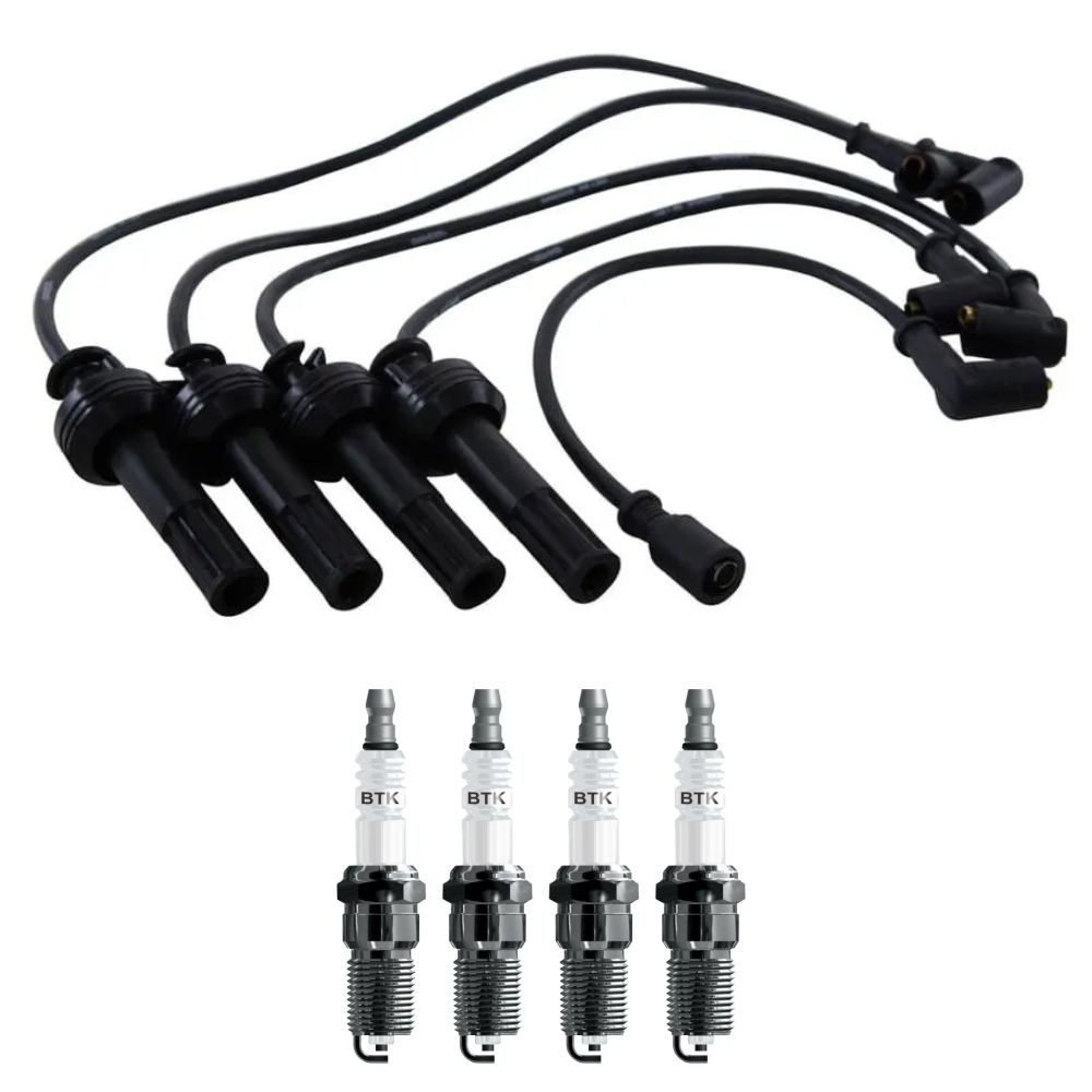 Jogo de Cabo e Vela Fiat Tempra 2.0l 16v Com Distribuidor Brisk210JG SCT55  BPR5EY  LR17YC